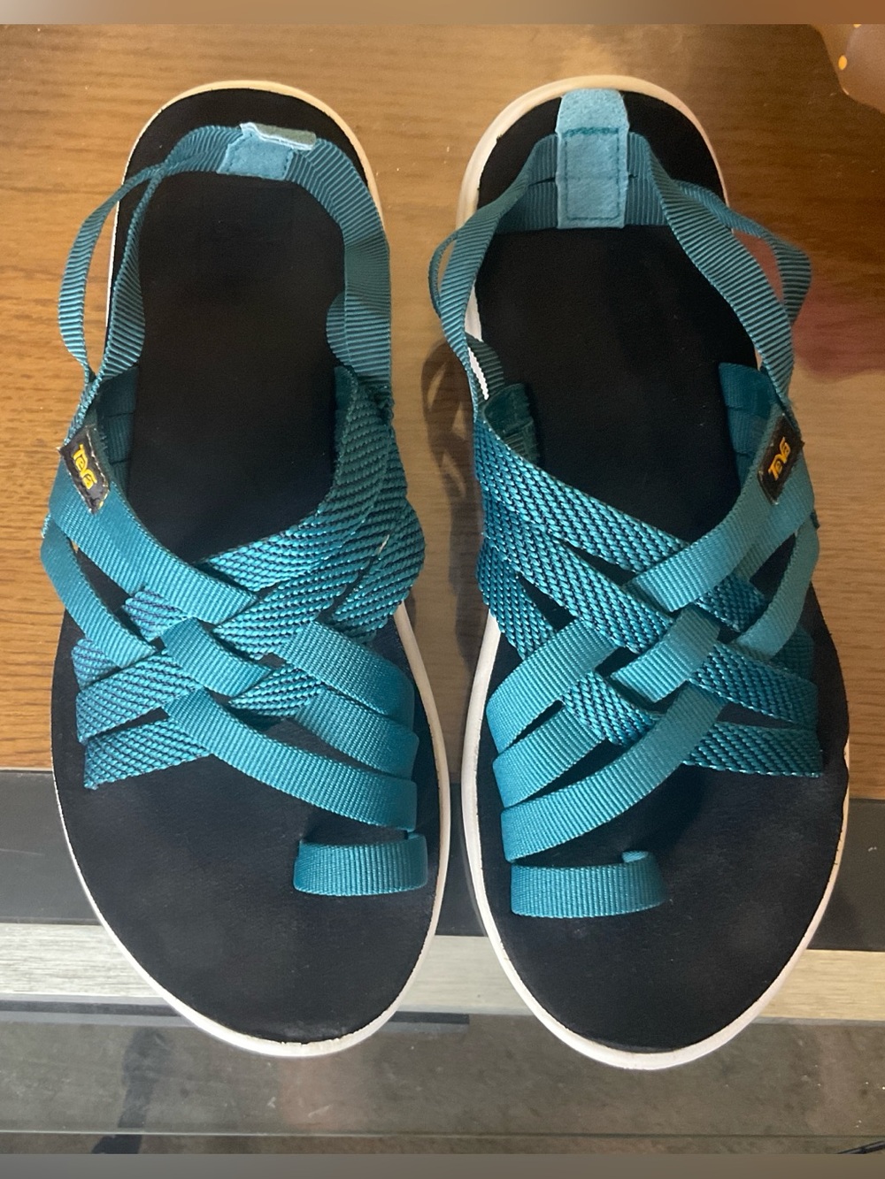 TEVA WOMENS VOYA STRAPPY SANDALS SZ 8.5 - Picture 4 of 7